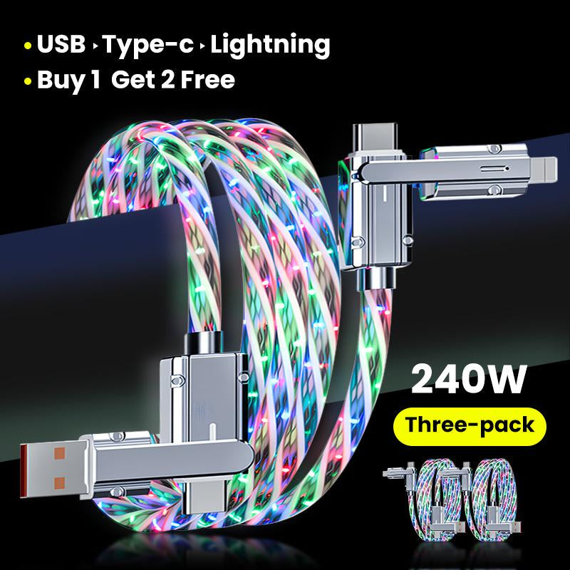 Unlock Incredible Value: Buy 1 Get 2! 4-In-1 Fast Charging Cable for iPhone, Android, Type-C & Micro USB.Unlock Incredible Value: Buy 1 Get 2! 4-In-1 Fast Charging Cable for iPhone, Android, Type-C & Micro USB