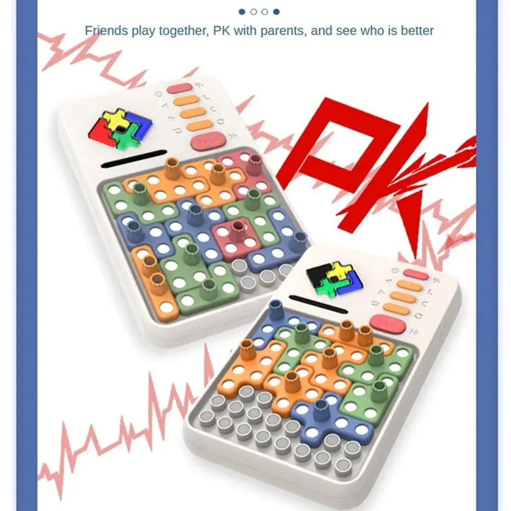 Educational Smart Super Block Puzzle Game - 1000+ Brain Teaser Challenges for Children