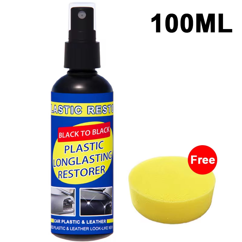 Revitalize Your Ride: Back to Black Gloss Plastic & Leather Restorer for a Flawless Finish