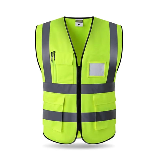 High Visibility Reflective Safety Vest for Outdoor Sports, Motorcycle, and Cycling.High Visibility Reflective Safety Vest for Outdoor Sports, Motorcycle, and Cycling