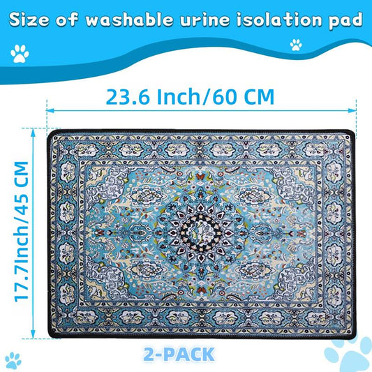 Super Absorbent Washable Dog Pee Pads - Waterproof, Leak-Proof & Non-Slip Reusable Puppy Training Pads for Easy Housebreaking.Super Absorbent Washable Dog Pee Pads - Waterproof, Leak-Proof & Non-Slip Reusable Puppy Training Pads for Easy Housebreaking