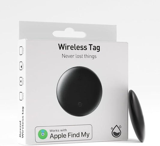 Smart Tag Air Tracker - Waterproof GPS Luggage & Item Locator for Apple Find My (iOS Only)