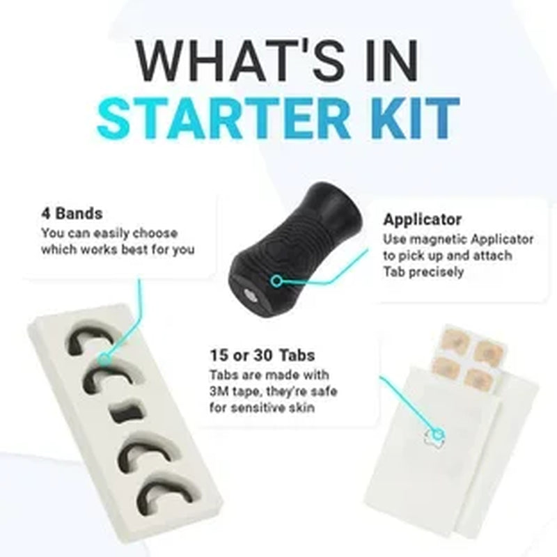 Nasal Breathing Dilator Kit (30-Day Supply) | Anti-Snoring & Improved Airflow