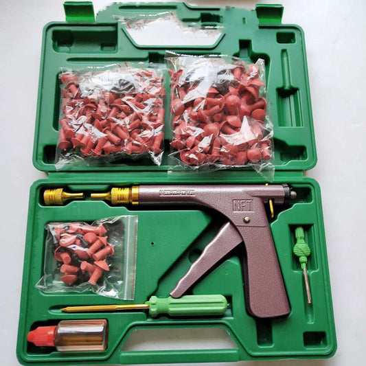 Car Electric Bike & Motorcycle Tire Repair Kit | Portable Puncture Fix Tool Set