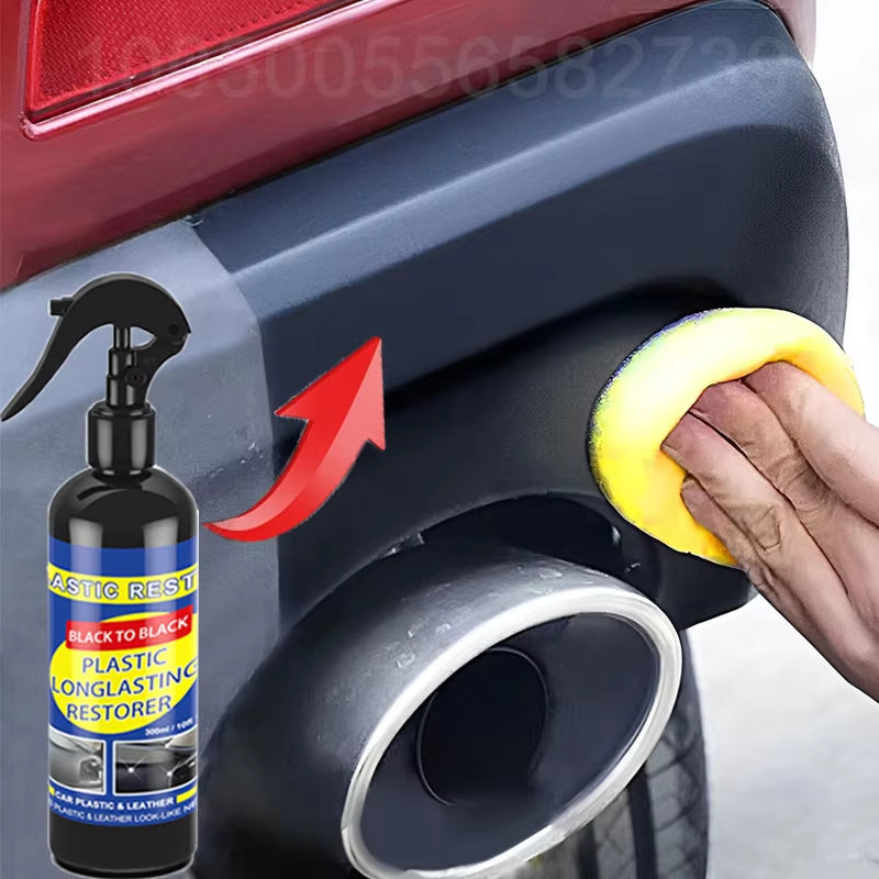 Revitalize Your Ride: Back to Black Gloss Plastic & Leather Restorer for a Flawless Finish