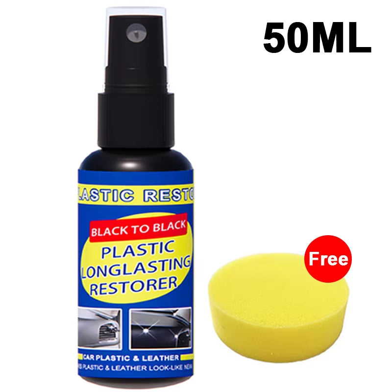 Revitalize Your Ride: Back to Black Gloss Plastic & Leather Restorer for a Flawless Finish