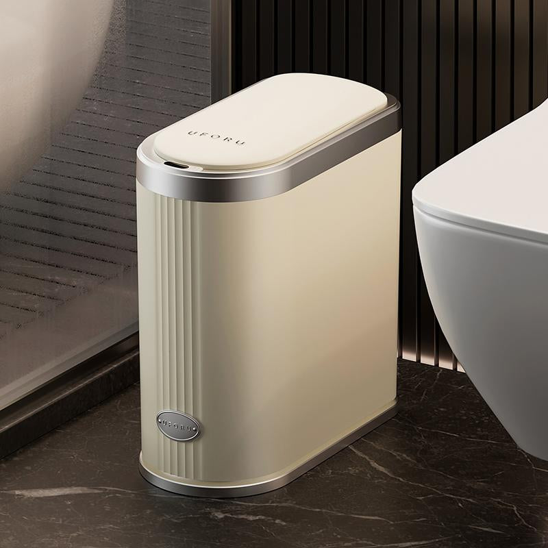 Smart Touchless Trash Can - Waterproof Sensor Bin for Bathroom & Kitchen