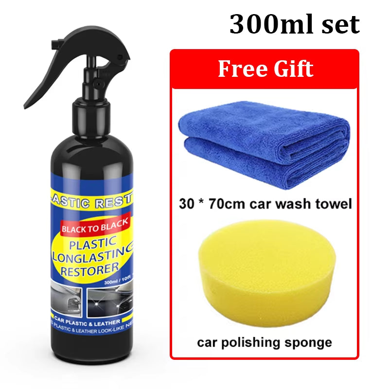 Revitalize Your Ride: Back to Black Gloss Plastic & Leather Restorer for a Flawless Finish