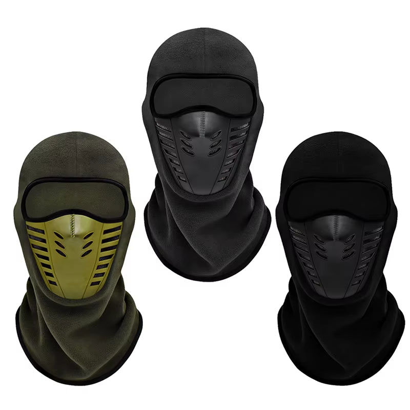 Ultimate Fleece Thermal Face Mask for Motorcycle Riding - Windproof Balaclava for Men & Women, Perfect for Winter and Skiing!