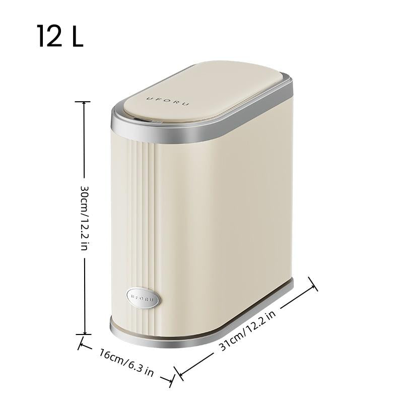 Smart Touchless Trash Can - Waterproof Sensor Bin for Bathroom & Kitchen