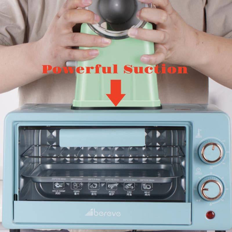 Premium Rotary Cheese Grater with 5 Blades & Suction Cup Base - Versatile Kitchen Utensil for Cheese, Vegetables & More - Perfect Gift for Foodies!
