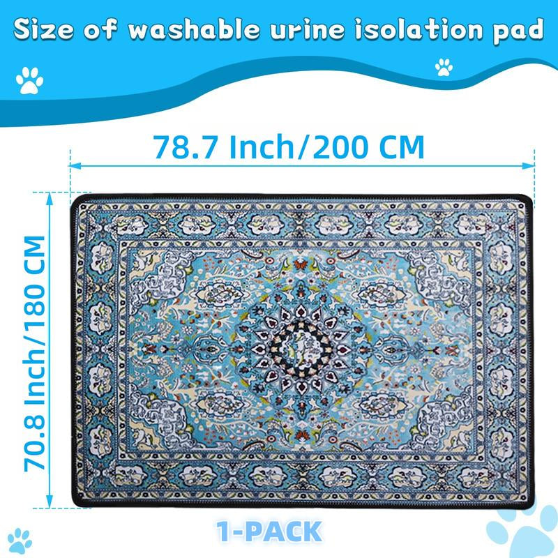 Super Absorbent Washable Dog Pee Pads - Waterproof, Leak-Proof & Non-Slip Reusable Puppy Training Pads for Easy Housebreaking