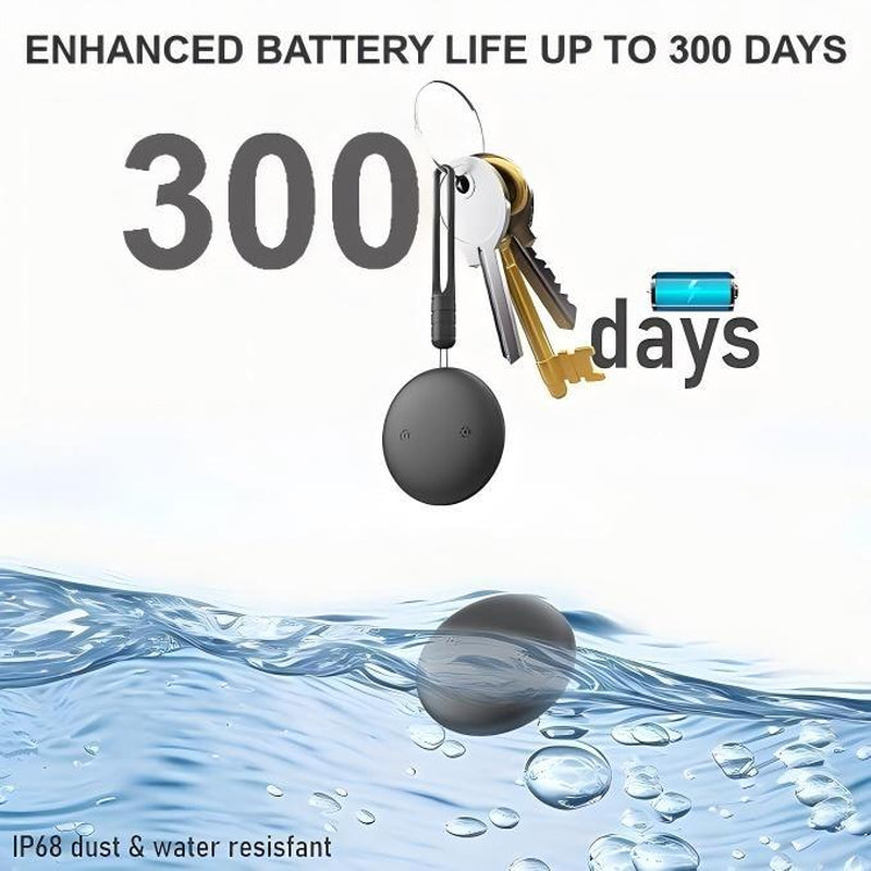 Smart Tag Air Tracker - Waterproof GPS Luggage & Item Locator for Apple Find My (iOS Only)