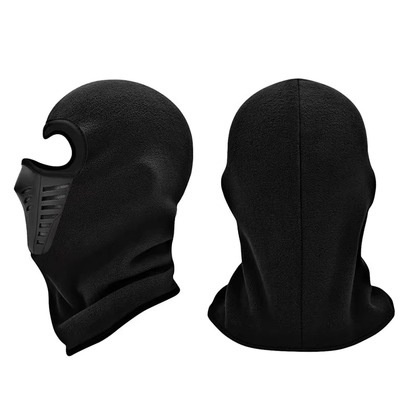 Ultimate Fleece Thermal Face Mask for Motorcycle Riding - Windproof Balaclava for Men & Women, Perfect for Winter and Skiing!