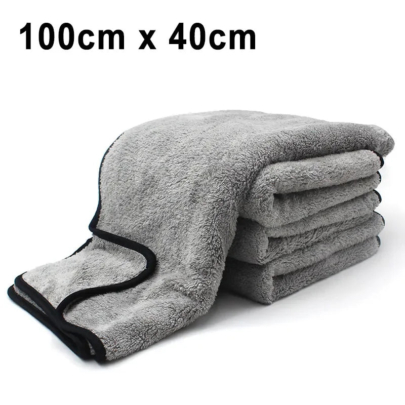 Ultra-Soft SEAMETAL Microfiber Car Washing Towels - High Absorbency Drying Cloth for Perfect Car Detailing