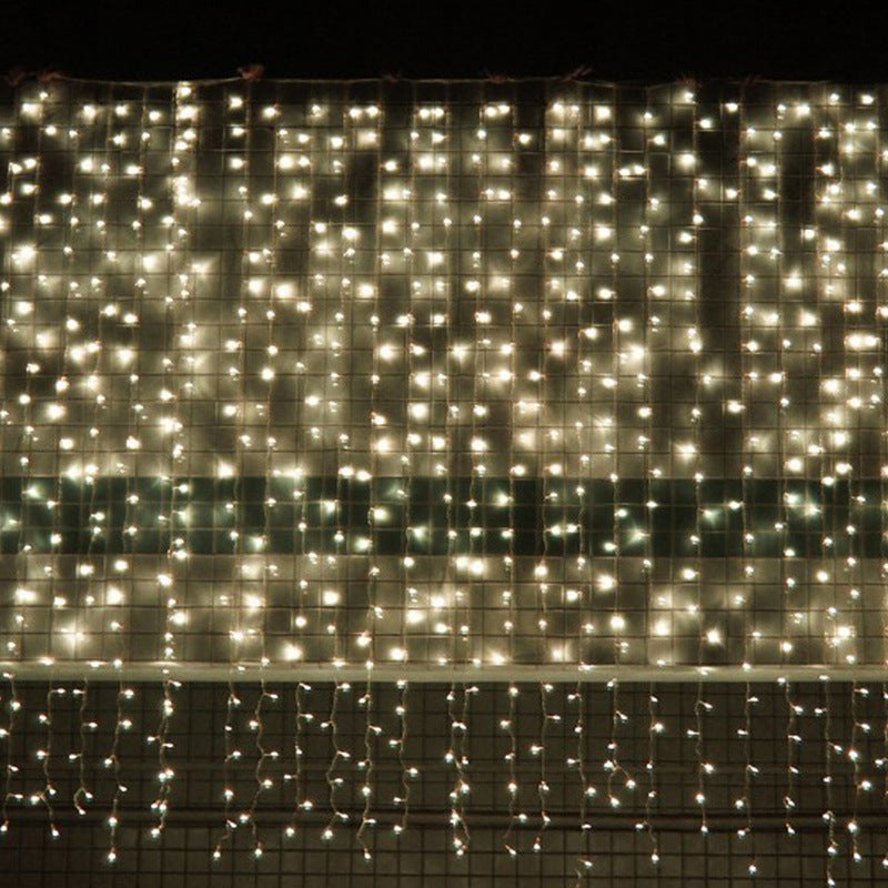 Solar-Powered Icicle Fairy Lights – 8 Modes Waterproof Outdoor Wedding & Garden Décor
