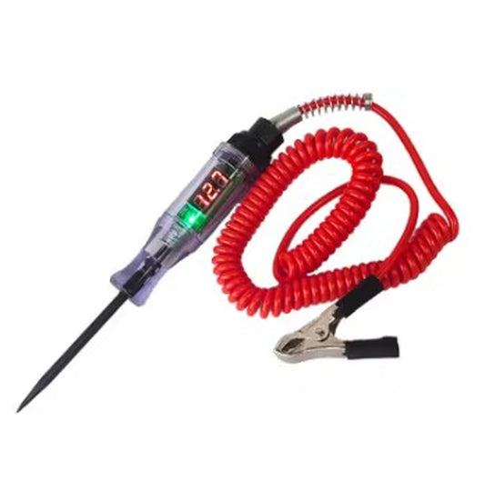 Versatile 6V-24V Car Truck Voltage Circuit Tester - Auto Diagnostic Probe & Light Bulb Measuring Tool.Versatile 6V-24V Car Truck Voltage Circuit Tester - Auto Diagnostic Probe & Light Bulb Measuring Tool