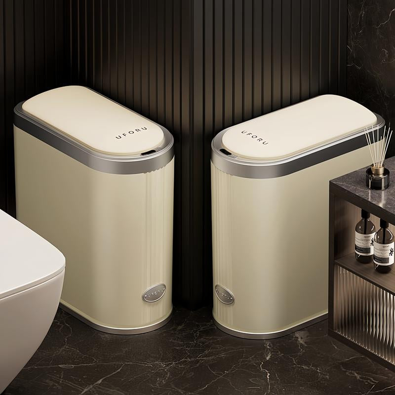 Smart Touchless Trash Can - Waterproof Sensor Bin for Bathroom & Kitchen