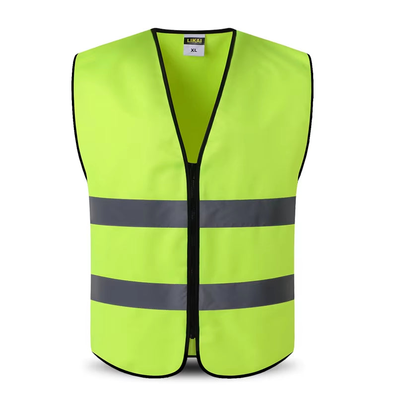 High Visibility Reflective Safety Vest for Outdoor Sports, Motorcycle, and Cycling