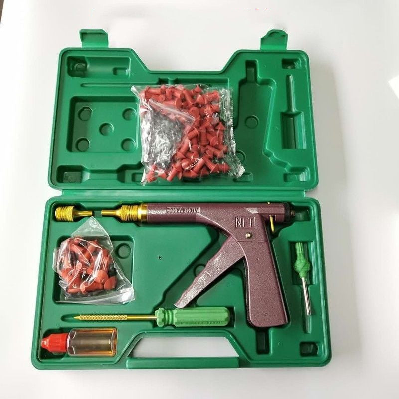 Car Electric Bike & Motorcycle Tire Repair Kit | Portable Puncture Fix Tool Set