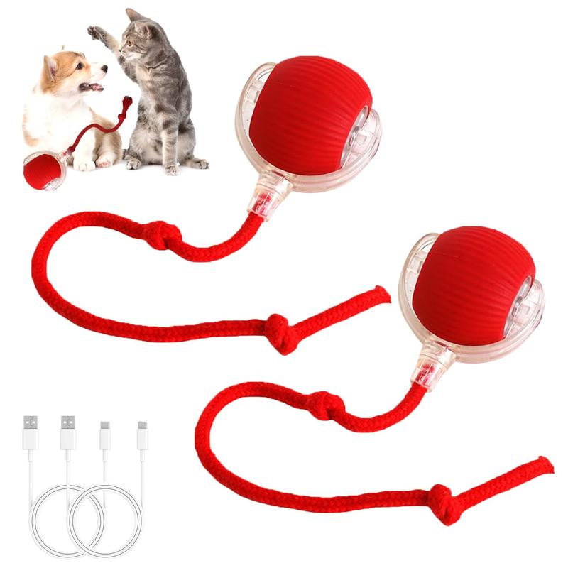 Interactive Electric Cat Toy Ball - Motion-Sensing Fun for Indoor Cats & Dogs, Keeps Pets Active & Entertained! Perfect Gift for Pet Lovers!
