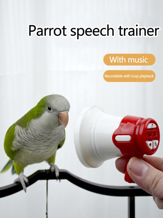 Ultimate Parrot Speech Trainer - Record, Repeat & Whistle for Monk Parrots, Sun Conures, Budgerigars & Cockatiels!.Ultimate Parrot Speech Trainer - Record, Repeat & Whistle for Monk Parrots, Sun Conures, Budgerigars & Cockatiels!