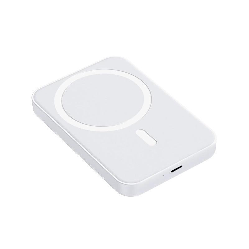 10000mAh 2-in-1 Magnetic Wireless Charger Power Bank for iPhone 16/15/14/13/12/11/Xr/X - Compact & Portable Mobile Charging Solution