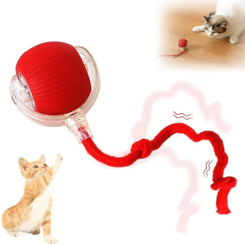 Interactive Electric Cat Toy Ball - Motion-Sensing Fun for Indoor Cats & Dogs, Keeps Pets Active & Entertained! Perfect Gift for Pet Lovers!