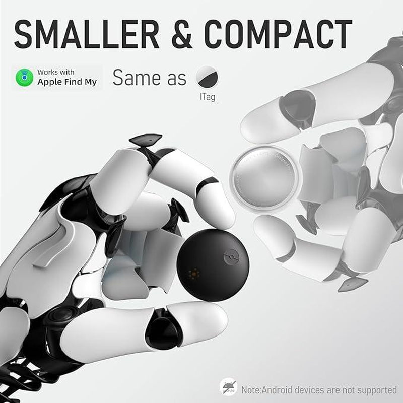 Smart Tag Air Tracker - Waterproof GPS Luggage & Item Locator for Apple Find My (iOS Only)