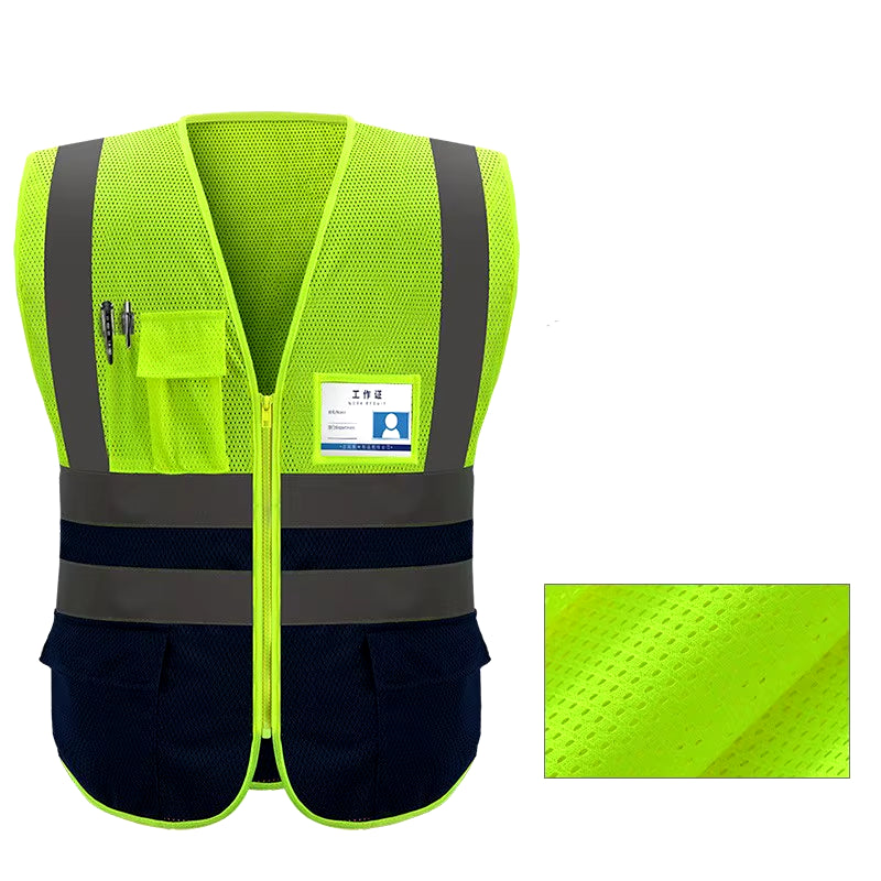 High Visibility Reflective Safety Vest for Outdoor Sports, Motorcycle, and Cycling