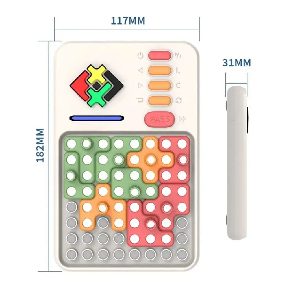 Educational Smart Super Block Puzzle Game - 1000+ Brain Teaser Challenges for Children