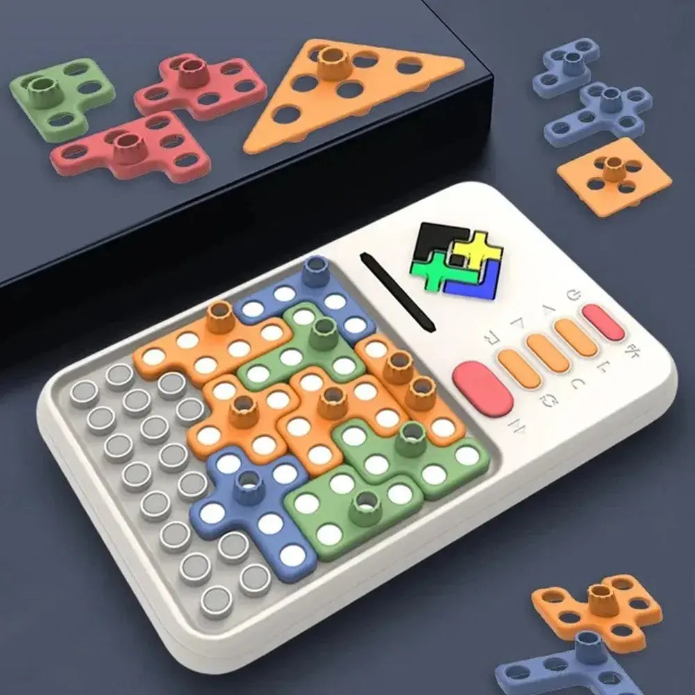 Educational Smart Super Block Puzzle Game - 1000+ Brain Teaser Challenges for Children