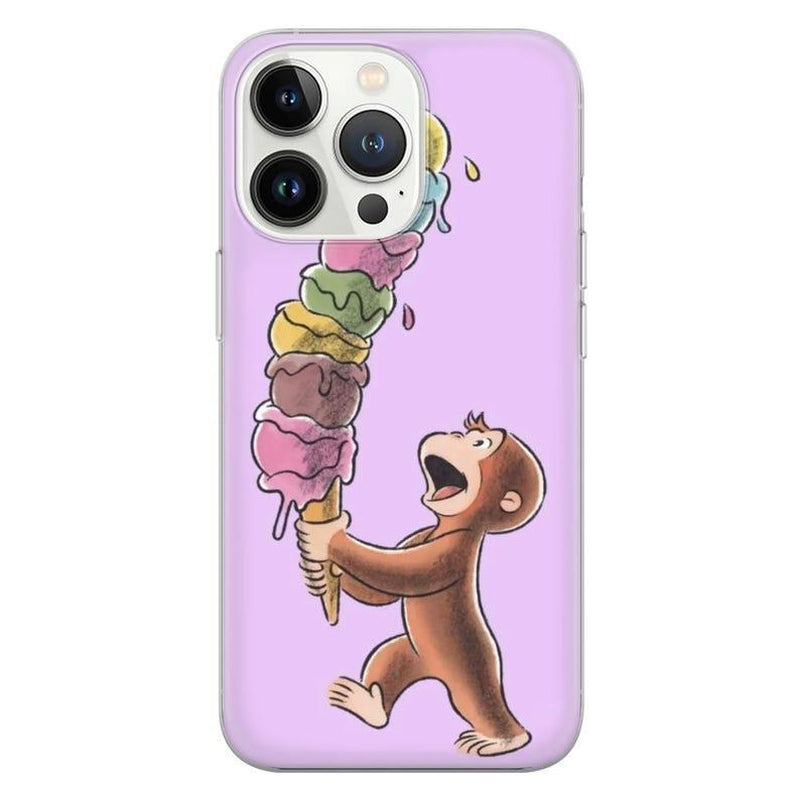 Adorable Curious George Monkey Phone Case - Friendship Cover for iPhone 16 Pro, 15, 14, 13, 12, 11.Adorable Curious George Monkey Phone Case - Friendship Cover for iPhone 16 Pro, 15, 14, 13, 12, 11