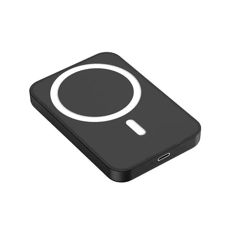 10000mAh 2-in-1 Magnetic Wireless Charger Power Bank for iPhone 16/15/14/13/12/11/Xr/X - Compact & Portable Mobile Charging Solution