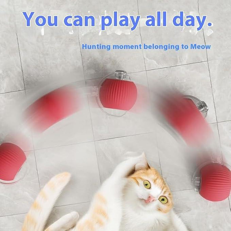 Interactive Electric Cat Toy Ball - Motion-Sensing Fun for Indoor Cats & Dogs, Keeps Pets Active & Entertained! Perfect Gift for Pet Lovers!