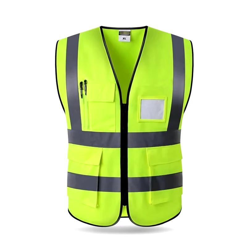 High Visibility Reflective Safety Vest for Outdoor Sports, Motorcycle, and Cycling