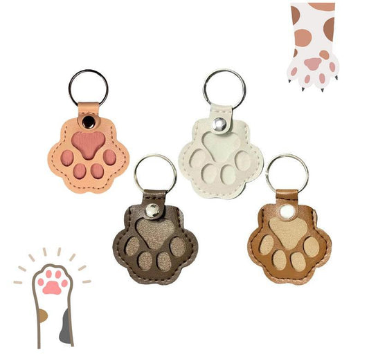 4 Pack Creative Pet Hair Keychain Hangers - Unique Keepsakes for Cat and Dog Owners