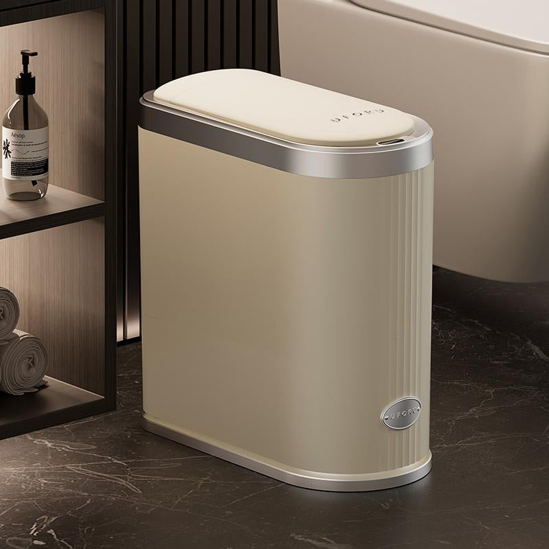 Smart Touchless Trash Can - Waterproof Sensor Bin for Bathroom & Kitchen.Smart Touchless Trash Can - Waterproof Sensor Bin for Bathroom & Kitchen