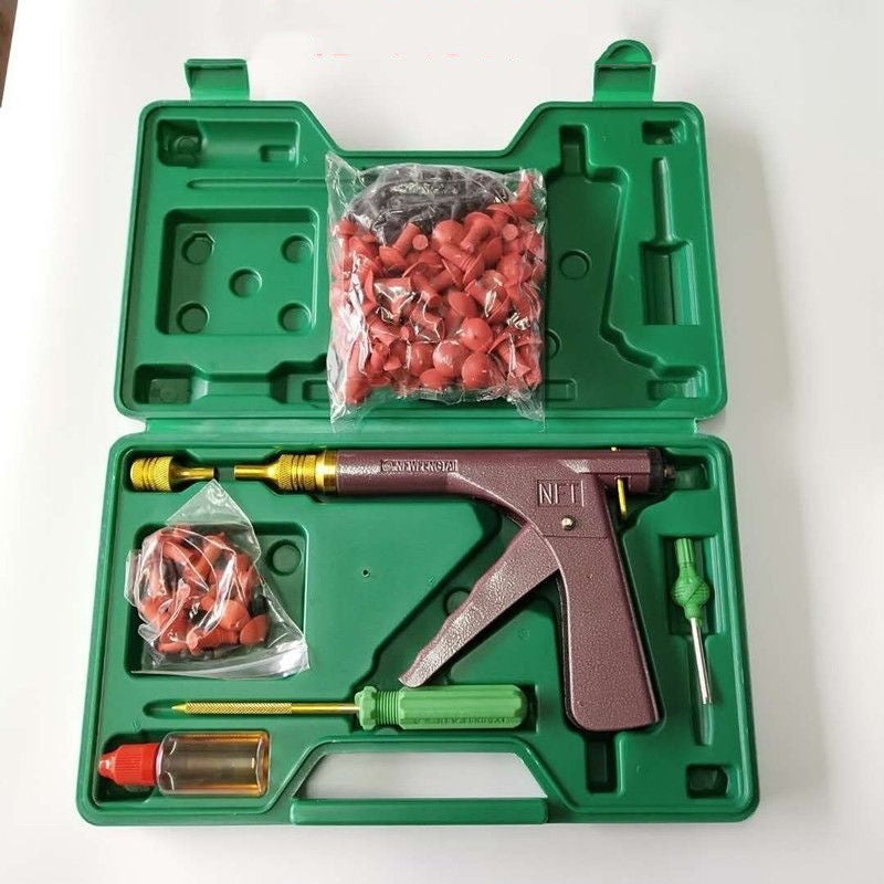 Car Electric Bike & Motorcycle Tire Repair Kit | Portable Puncture Fix Tool Set