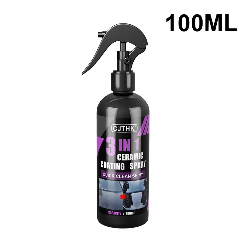 Ultimate Car Ceramic Nano Coating - Hydrophobic Crystal Polish for Superior Shine and Protection