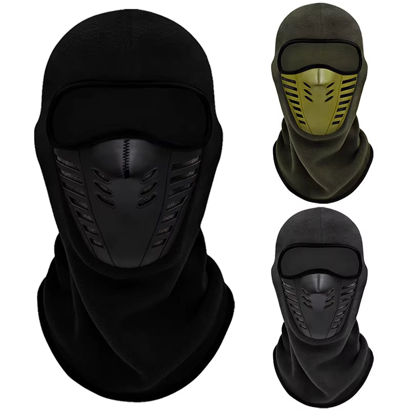 Ultimate Fleece Thermal Face Mask for Motorcycle Riding - Windproof Balaclava for Men & Women, Perfect for Winter and Skiing!