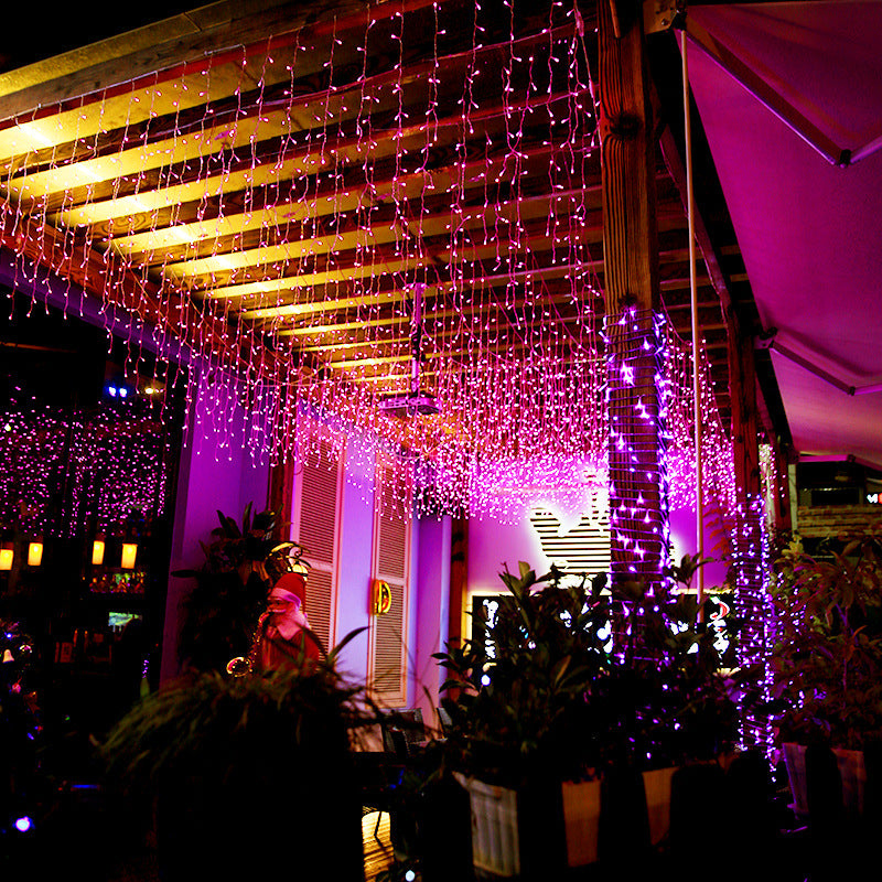 Solar-Powered Icicle Fairy Lights – 8 Modes Waterproof Outdoor Wedding & Garden Décor