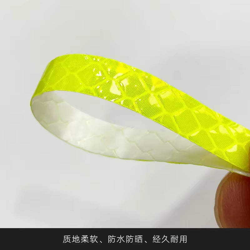 20pcs Luminous Reflective Wheel Hub Stickers - Enhance Night Visibility for Cars, Bikes & Motorcycles